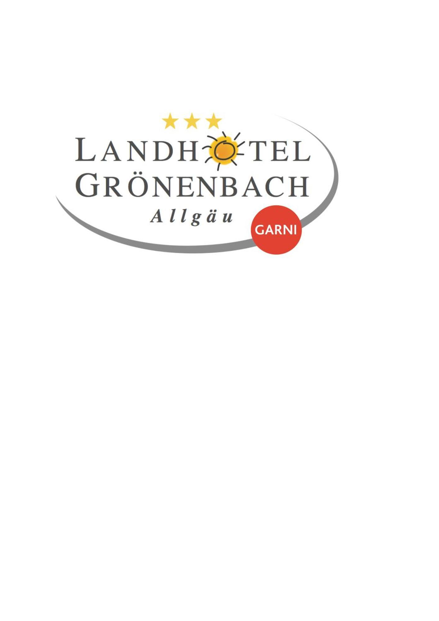 Landhotel Groenenbach Bad Groenenbach Bagian luar foto